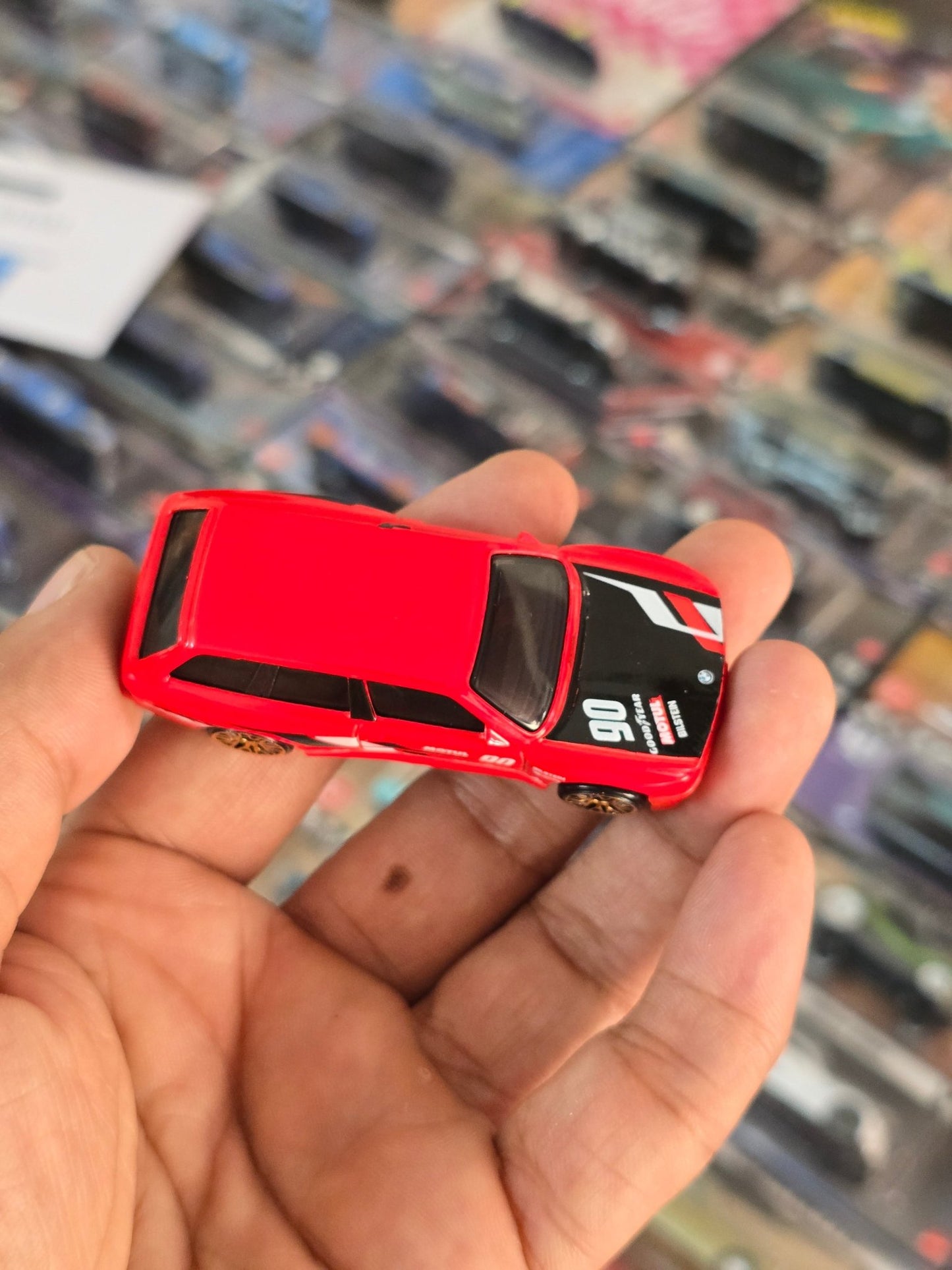 Hot Wheels BMW M3 Wagon - Red (Uncarded) - Kinder Logs