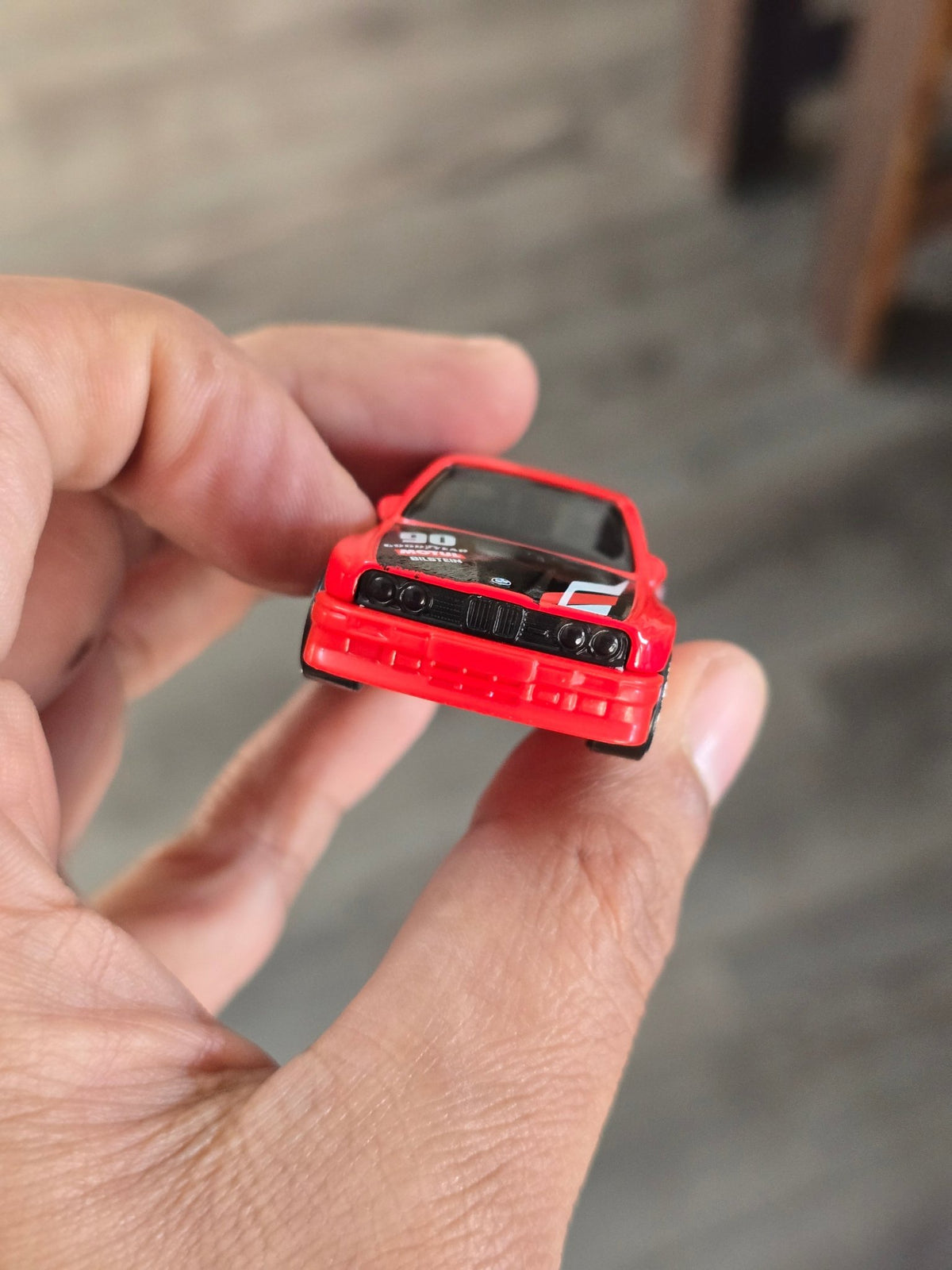 Hot Wheels BMW M3 Wagon - Red (Uncarded - New) - Kinder Logs