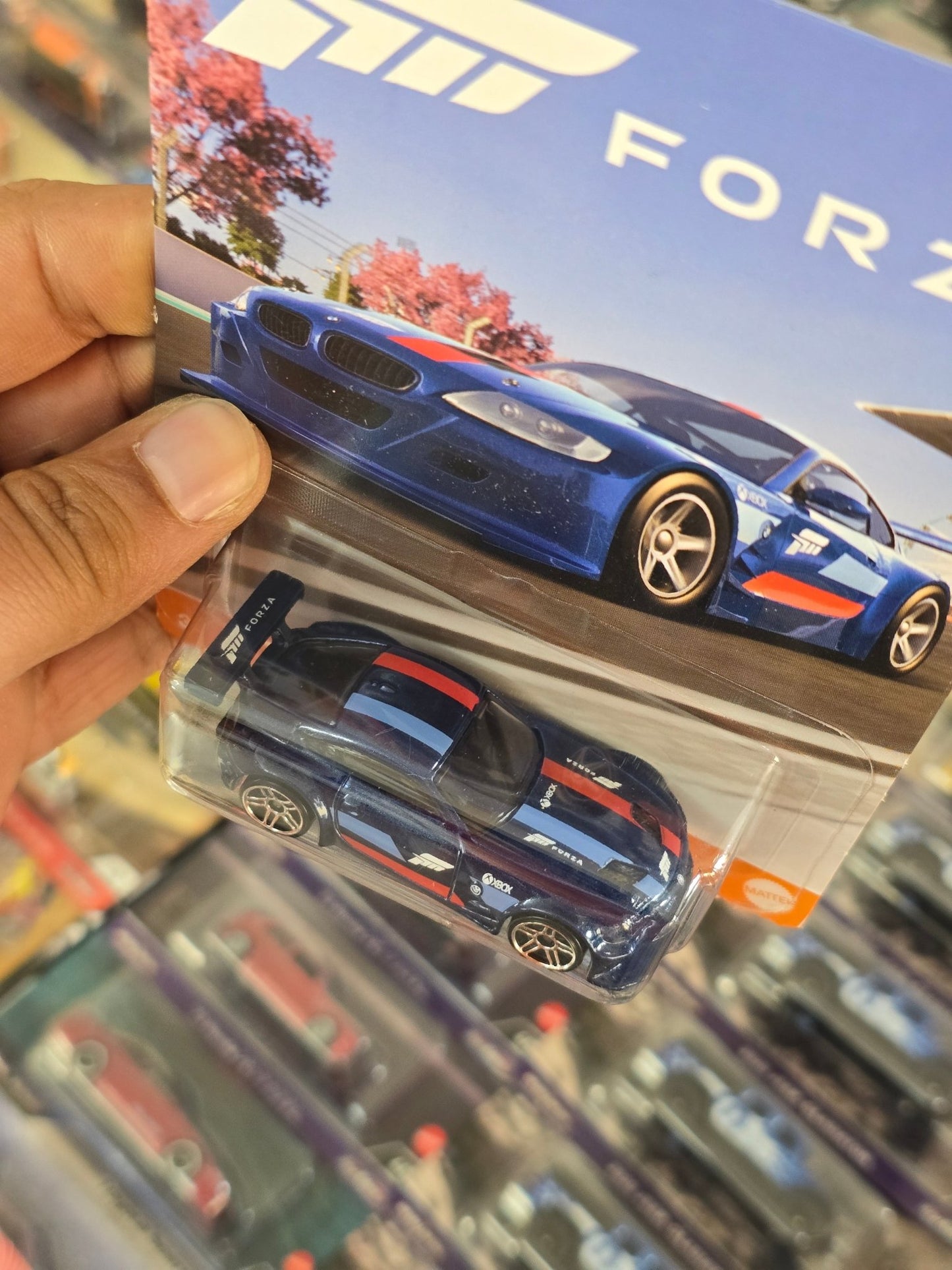 Hot Wheels BMW Z4 M Motorsport - Forza (Imported) - Kinder Logs