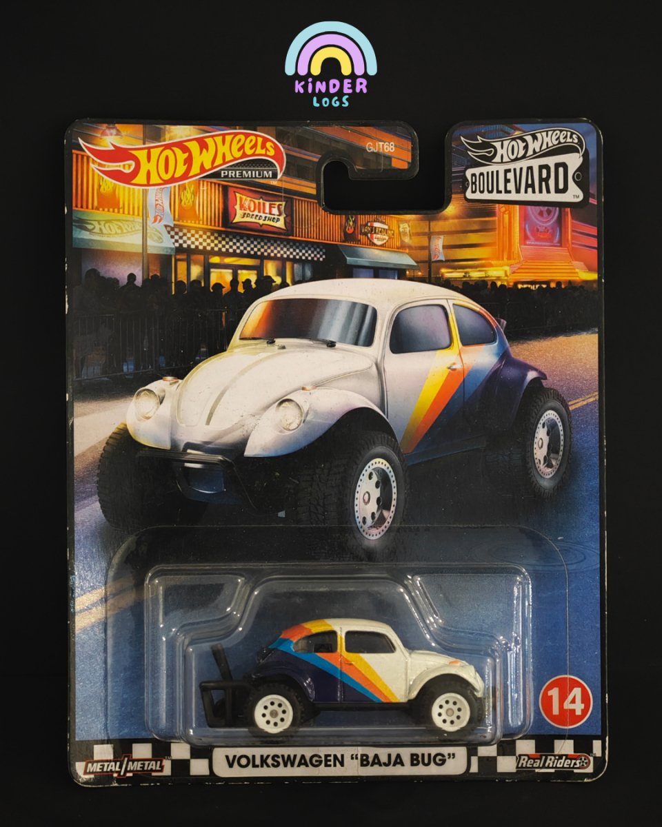 Hot Wheels Boulevard Volkswagen Baja Bug - Kinder Logs