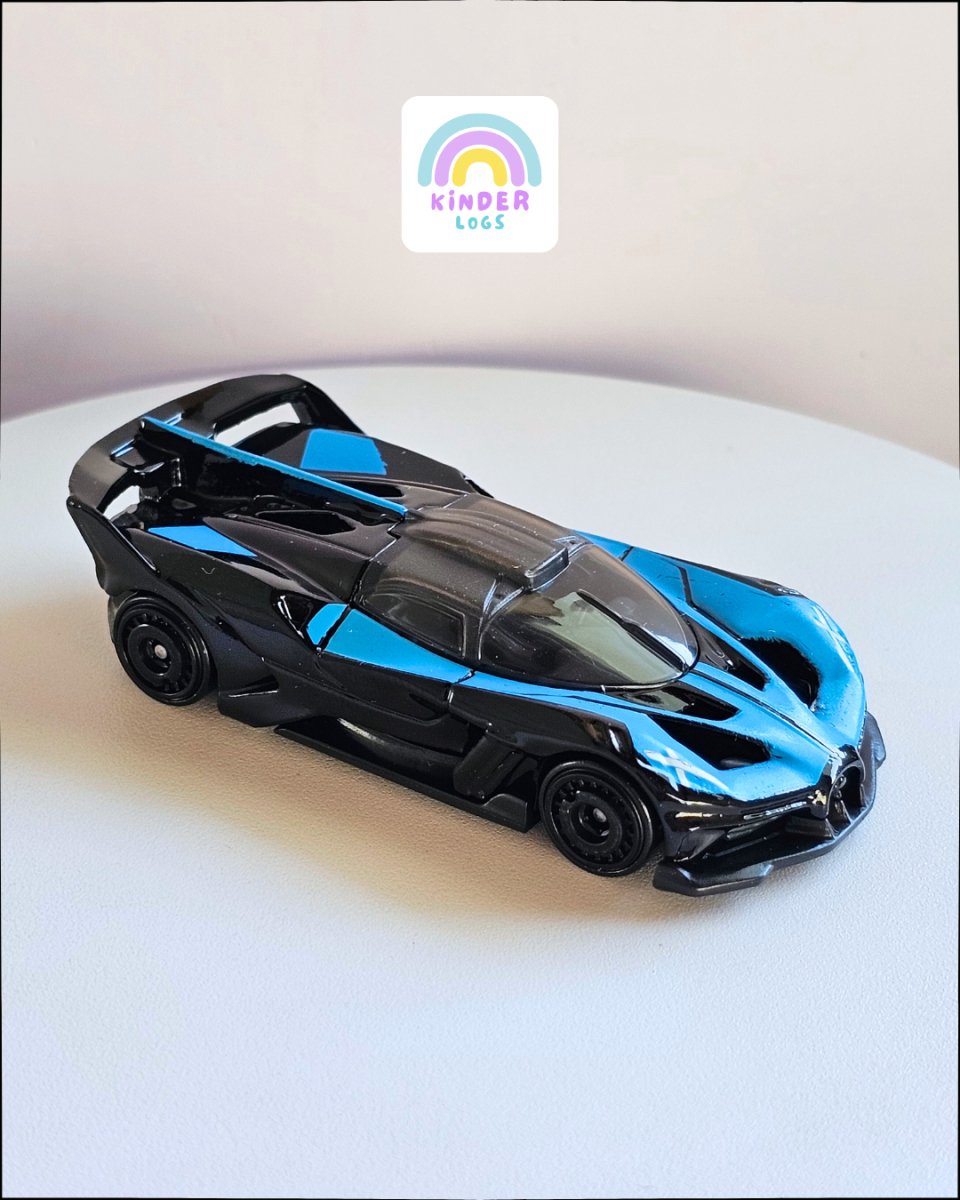 Hot Wheels Bugatti Bolide (Uncarded) - Kinder Logs