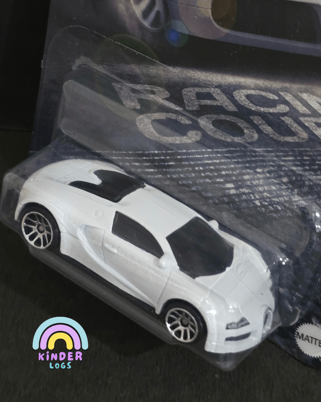 Hot Wheels Bugatti Veyron - Fast & Furious Racing Course (Imported) - Kinder Logs