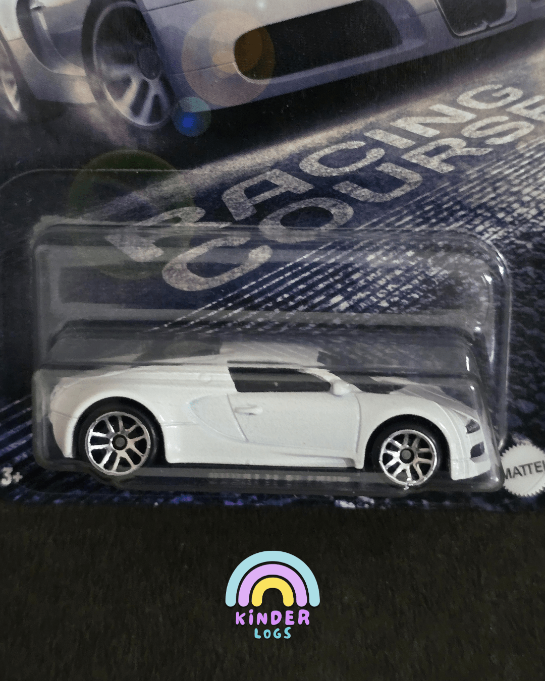 Hot Wheels Bugatti Veyron - Fast & Furious Racing Course (Imported) - Kinder Logs