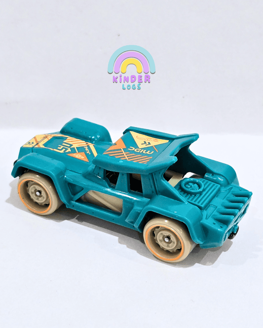 Hot Wheels Bull Whip - Teal (Uncarded - New) - Kinder Logs