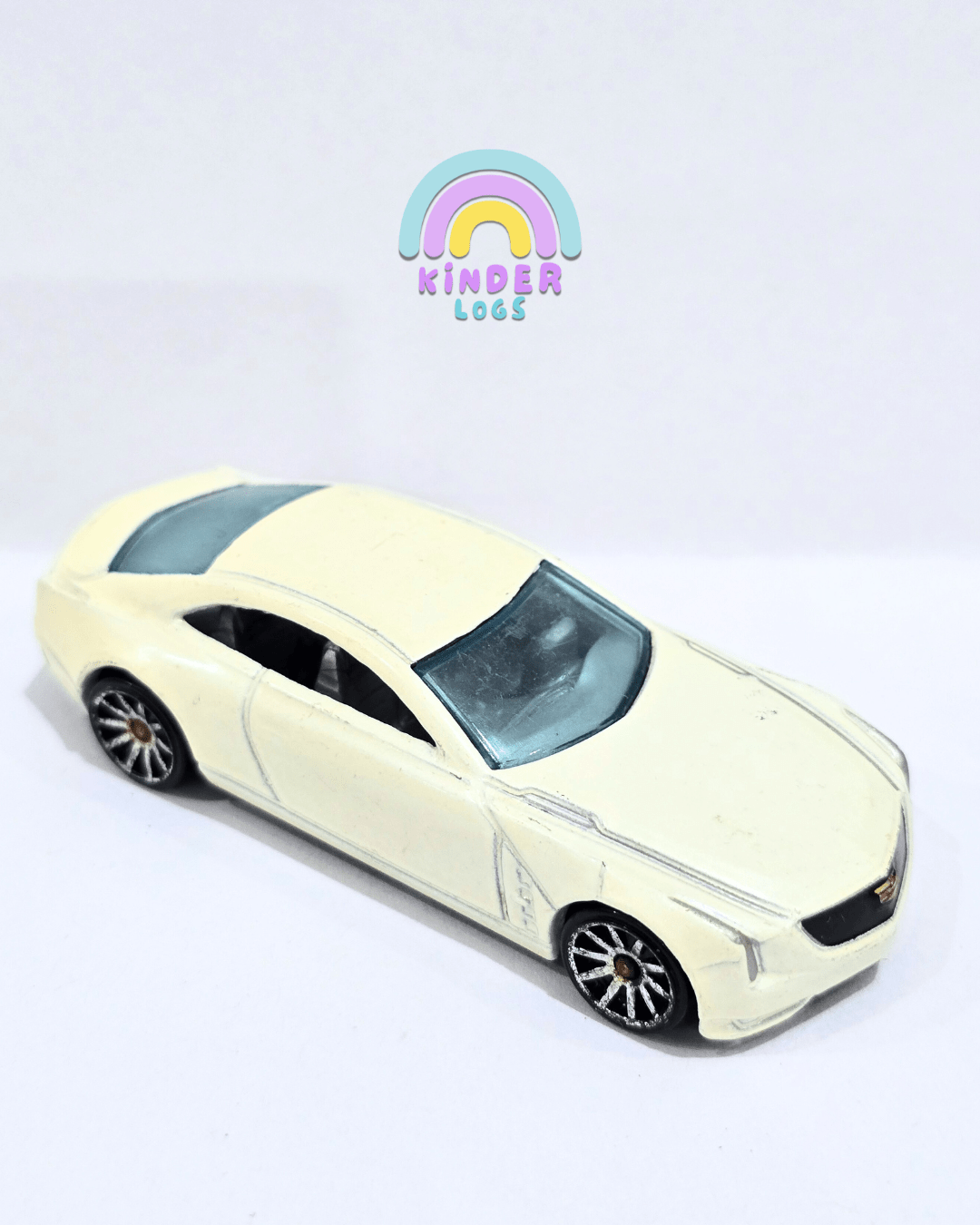 Hot Wheels Cadillac Elmiraj - White - Rare Find (Used Car) - Kinder Logs