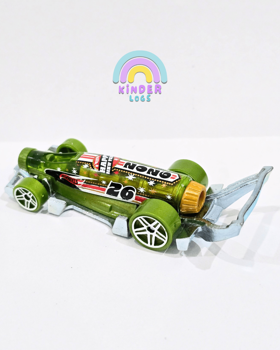 Hot Wheels Carbonator - 2026 Bottle Opener Car (Uncarded - New) - Kinder Logs