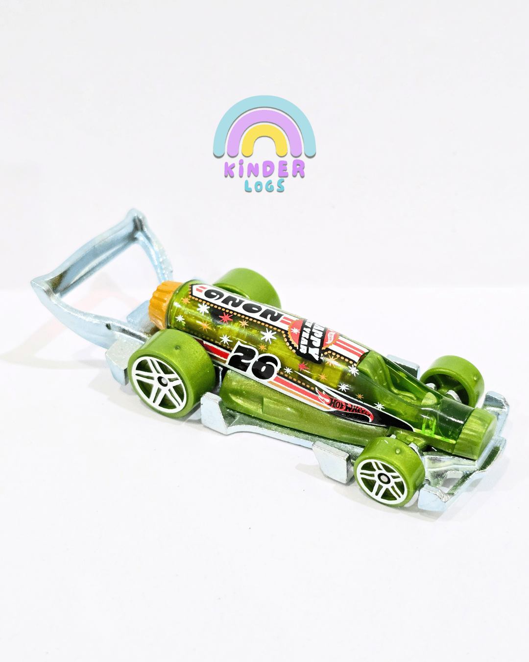 Hot Wheels Carbonator - 2026 Bottle Opener Car (Uncarded - New) - Kinder Logs