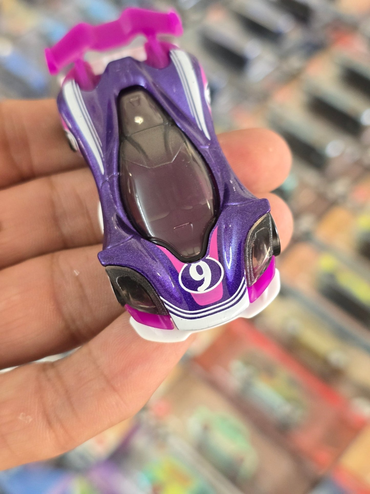 Hot Wheels Celero GT - Purple (Uncarded) - Kinder Logs