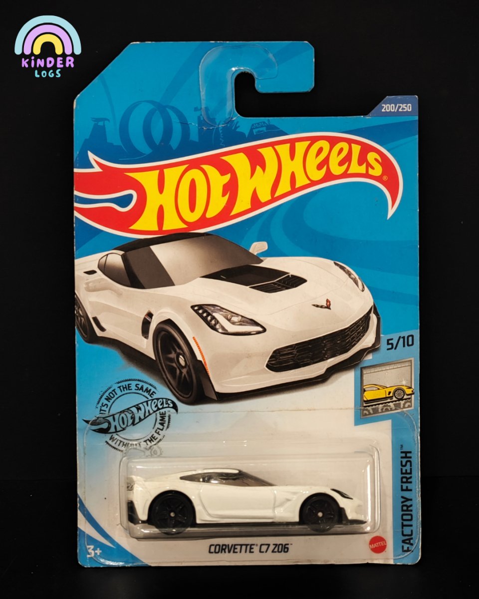 Hot Wheels Chevrolet Corvette C7 Z06 - Kinder Logs