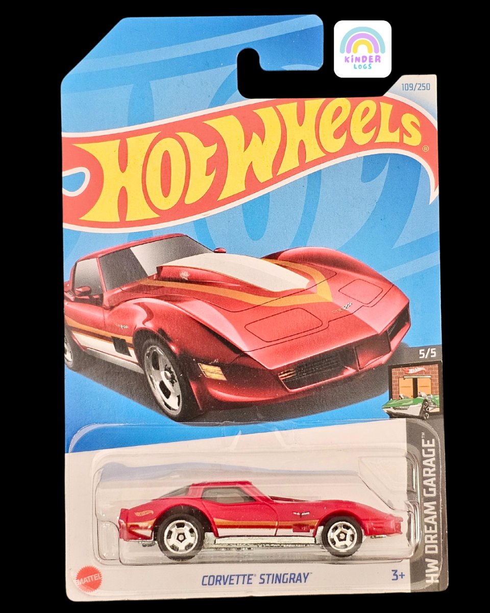 Hot Wheels Chevrolet Corvette Stingray - Old Model - Kinder Logs