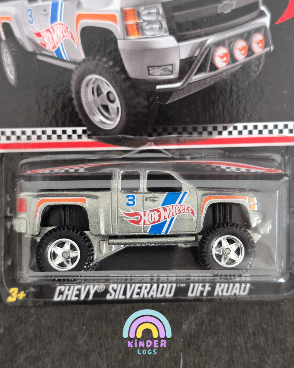 Hot Wheels Chevy Silverado Off Road - 2019 ZAMAC Collector Edition - Kinder Logs