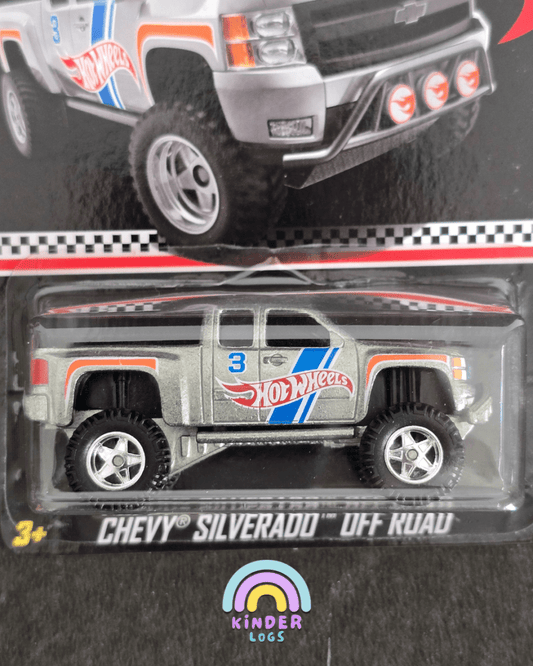 Hot Wheels Chevy Silverado Off Road - 2019 ZAMAC Collector Edition - Kinder Logs