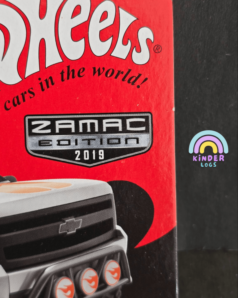 Hot Wheels Chevy Silverado Off Road - 2019 ZAMAC Collector Edition - Kinder Logs