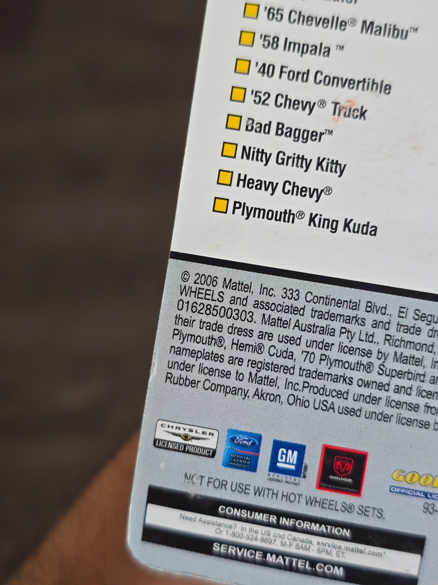 Hot Wheels Classics Purple Passion - Orange (Series 3 18) - Kinder Logs