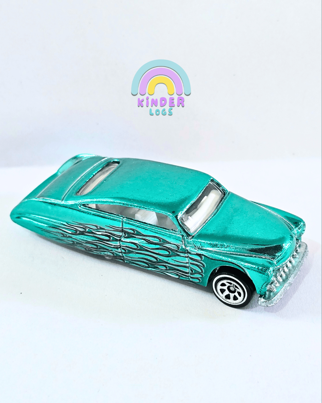 Hot Wheels Classics Purple Passion - Turquoise Chrome (Uncarded - New) - Kinder Logs