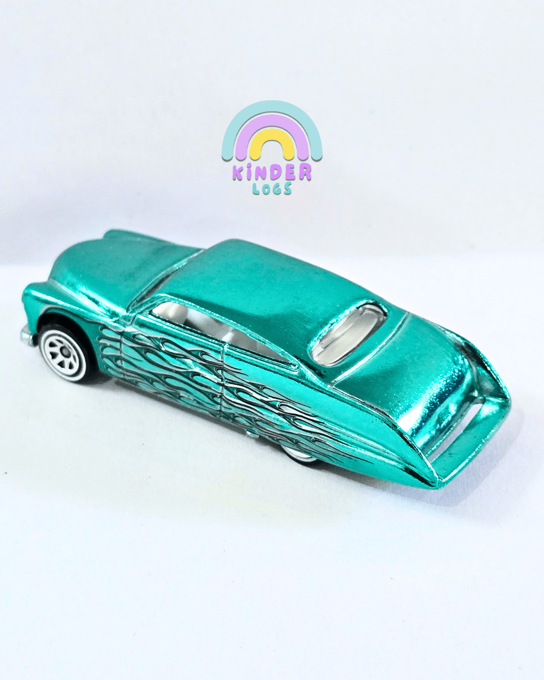 Hot Wheels Classics Purple Passion - Turquoise Chrome (Uncarded - New) - Kinder Logs