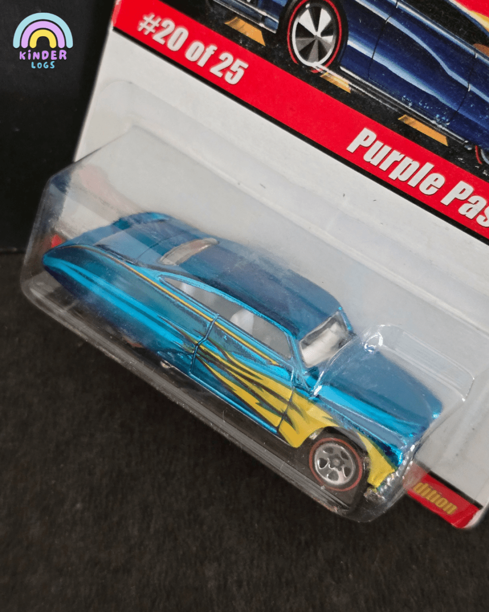 Hot Wheels Classics Purple Passion - Turquoise (Series 1 #20) - Kinder Logs