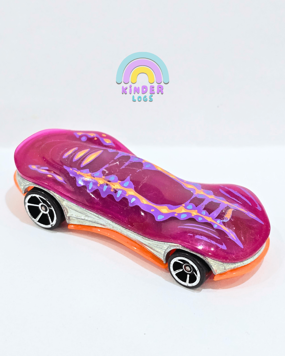 Hot Wheels Clear Speeder - See - Thru Purple (Used car) - Kinder Logs
