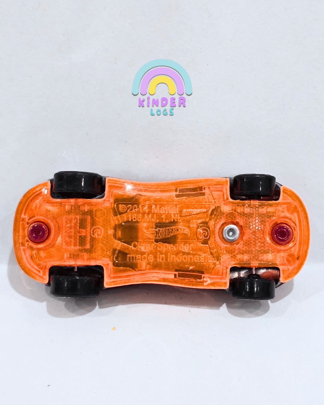 Hot Wheels Clear Speeder - See - Thru Purple (Used car) - Kinder Logs