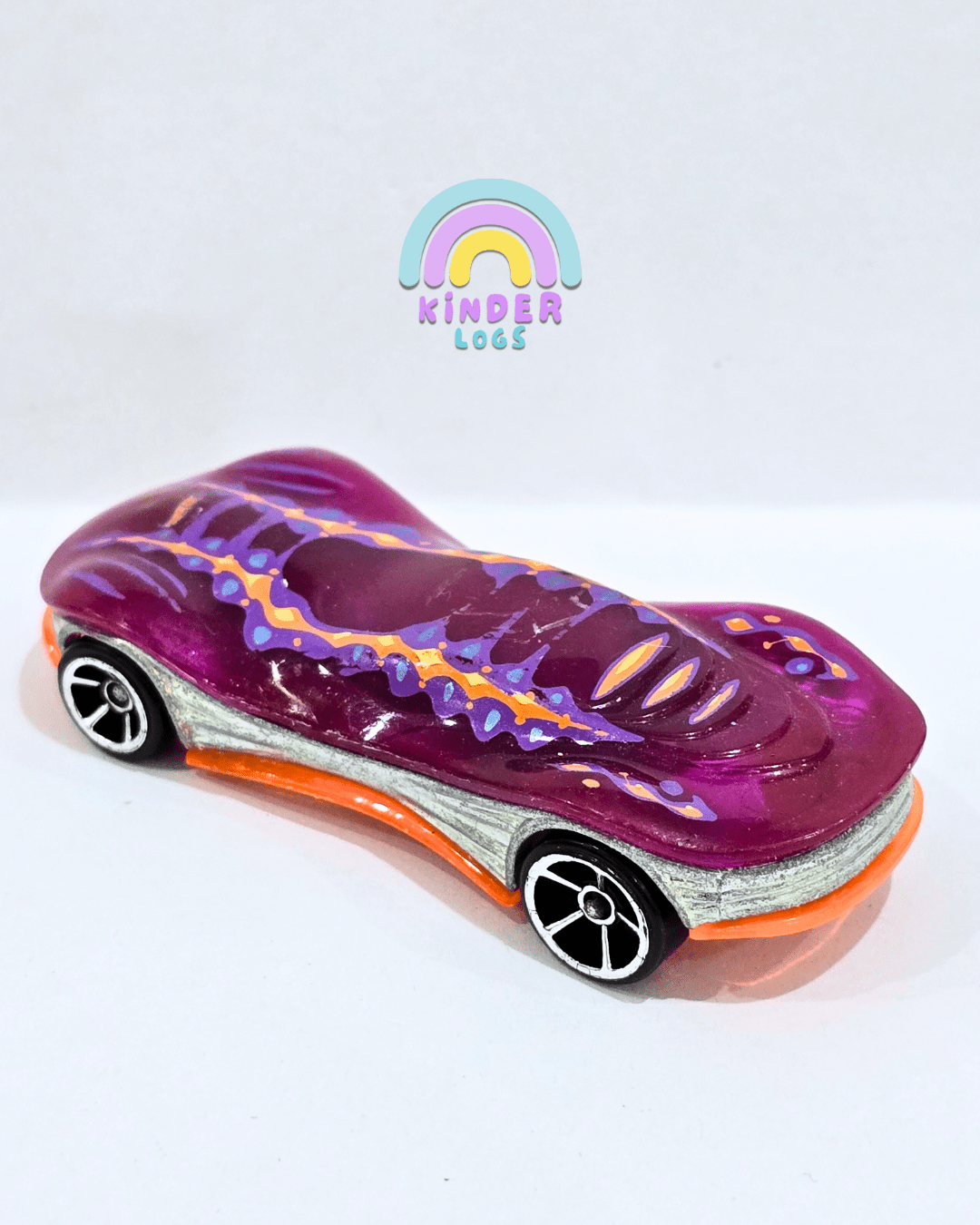 Hot Wheels Clear Speeder - See - Thru Purple (Used car) - Kinder Logs