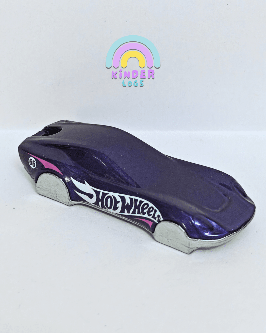 Hot Wheels Coupe Clip - Purple (Uncarded - New) - Kinder Logs