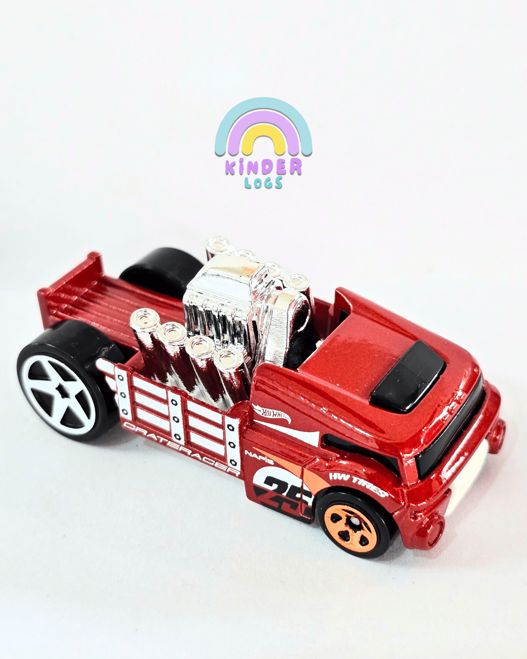 Hot Wheels Crate Racer - Red (Uncarded - New) - Kinder Logs