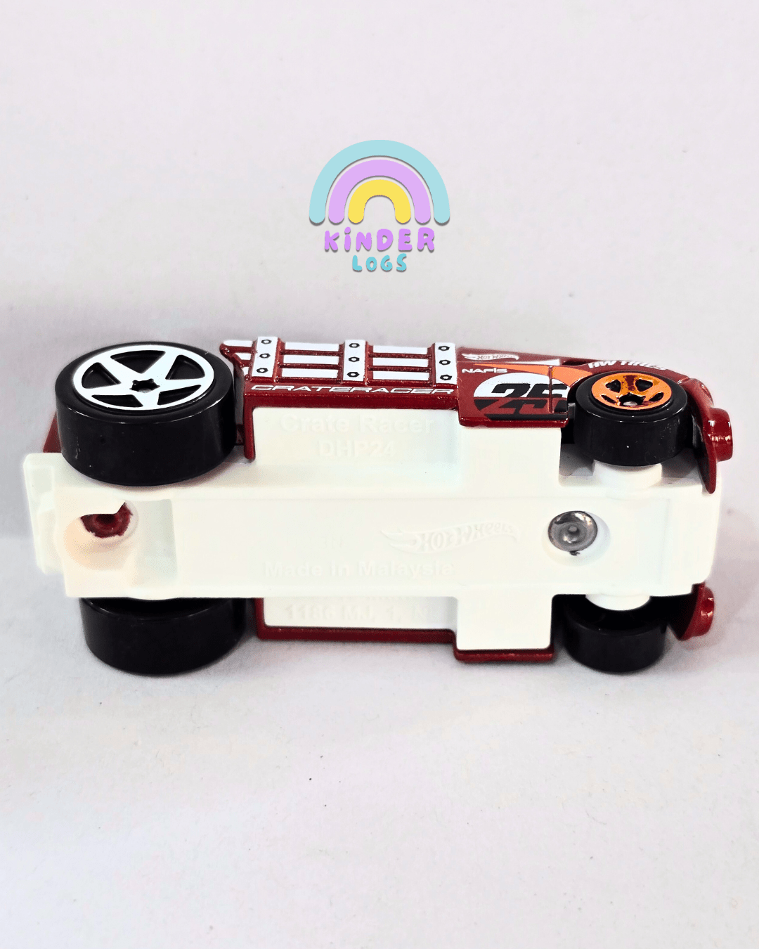 Hot Wheels Crate Racer - Red (Uncarded - New) - Kinder Logs
