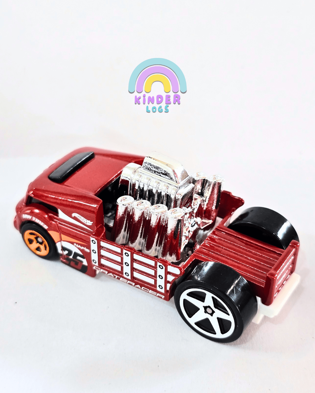 Hot Wheels Crate Racer - Red (Uncarded - New) - Kinder Logs
