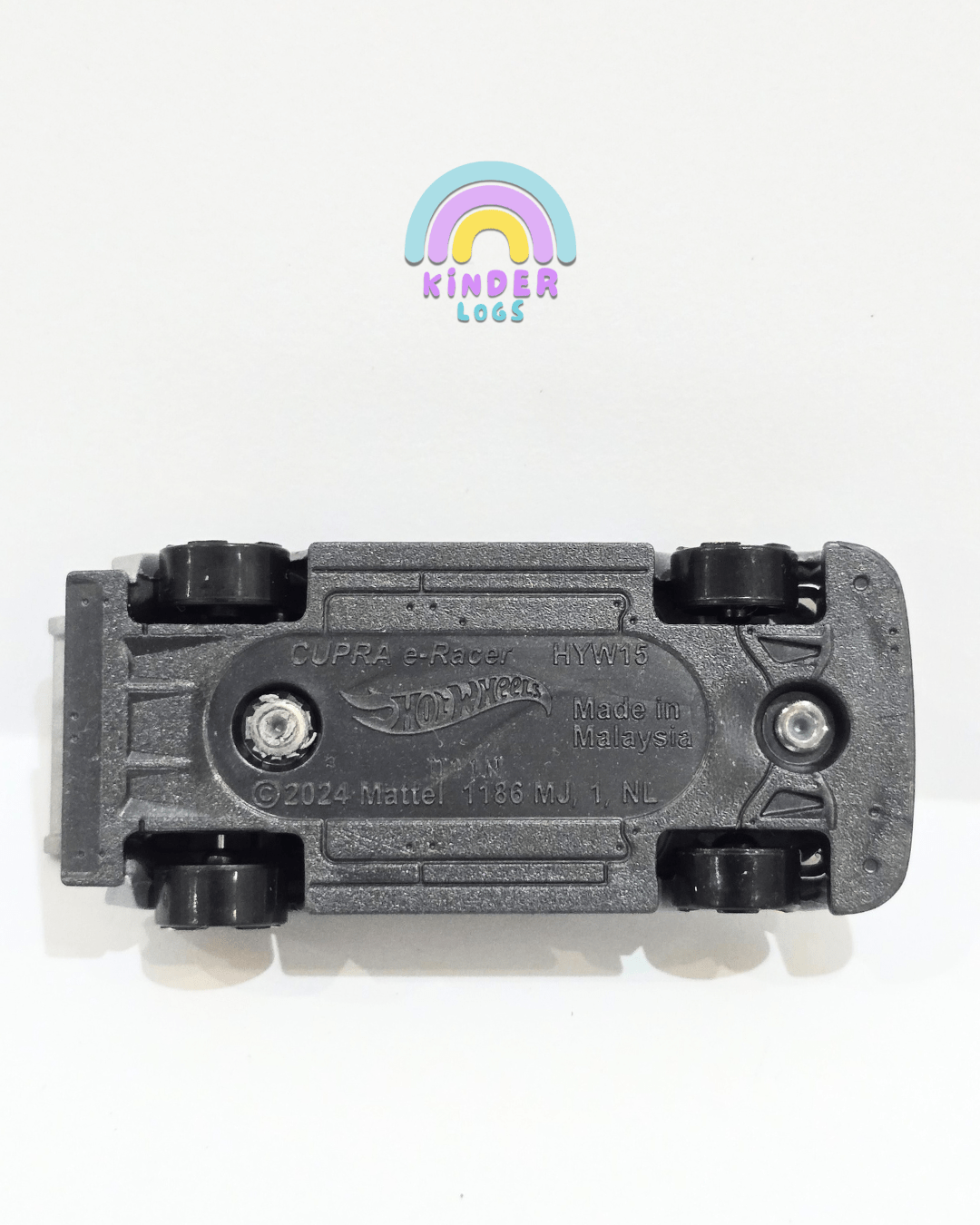 Hot Wheels CUPRA e - RACER - Grey (Uncarded) - Kinder Logs