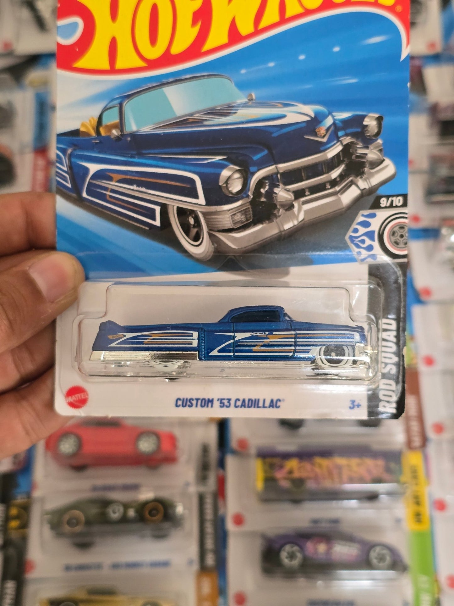 Hot Wheels Custom 1953 Cadillac (Imported) - Kinder Logs