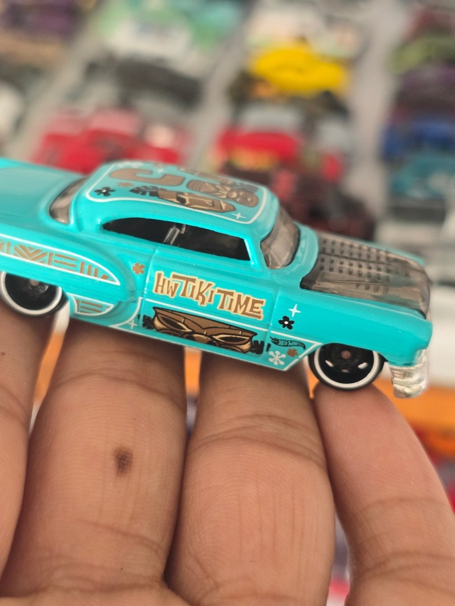 Hot Wheels Custom 1953 Chevy - Teal (Uncarded) - Kinder Logs
