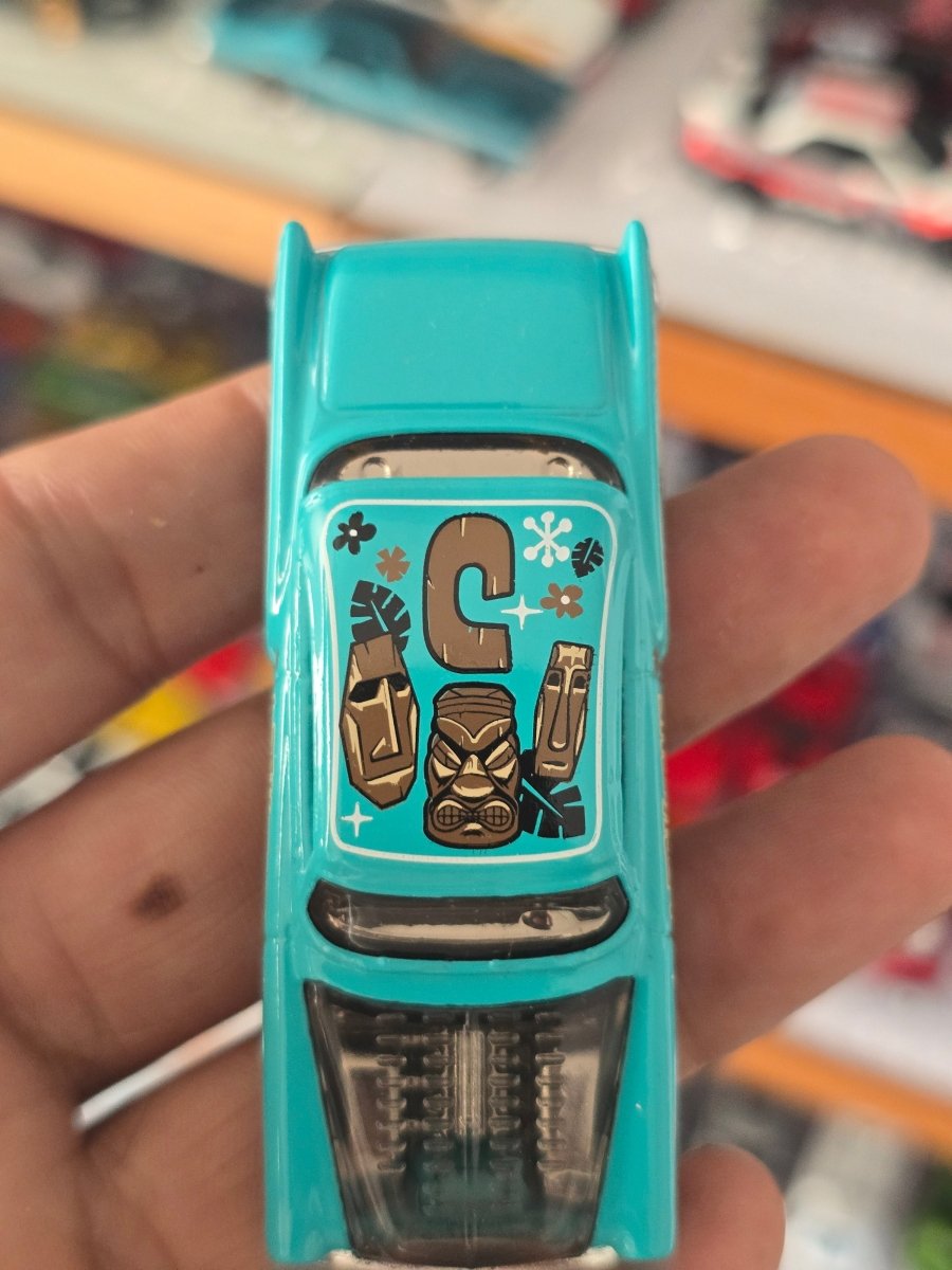Hot Wheels Custom 1953 Chevy - Teal (Uncarded) - Kinder Logs