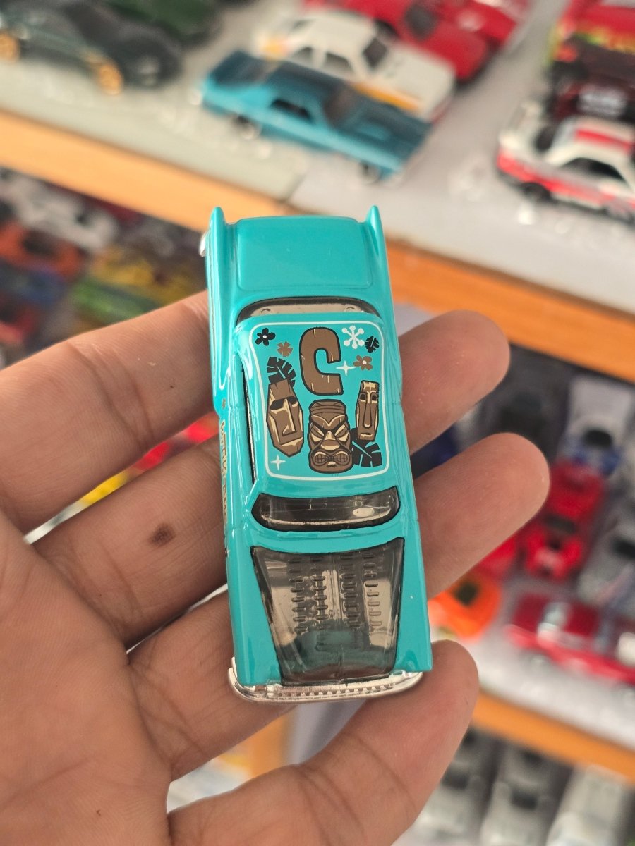 Hot Wheels Custom 1953 Chevy - Teal (Uncarded) - Kinder Logs