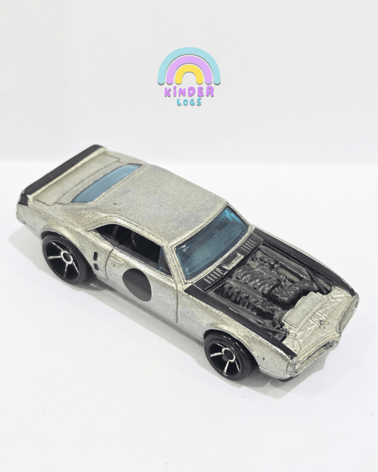 Hot Wheels Custom 1967 Pontiac Firebird Zamac Edition - Used Car (Uncarded) - Kinder Logs