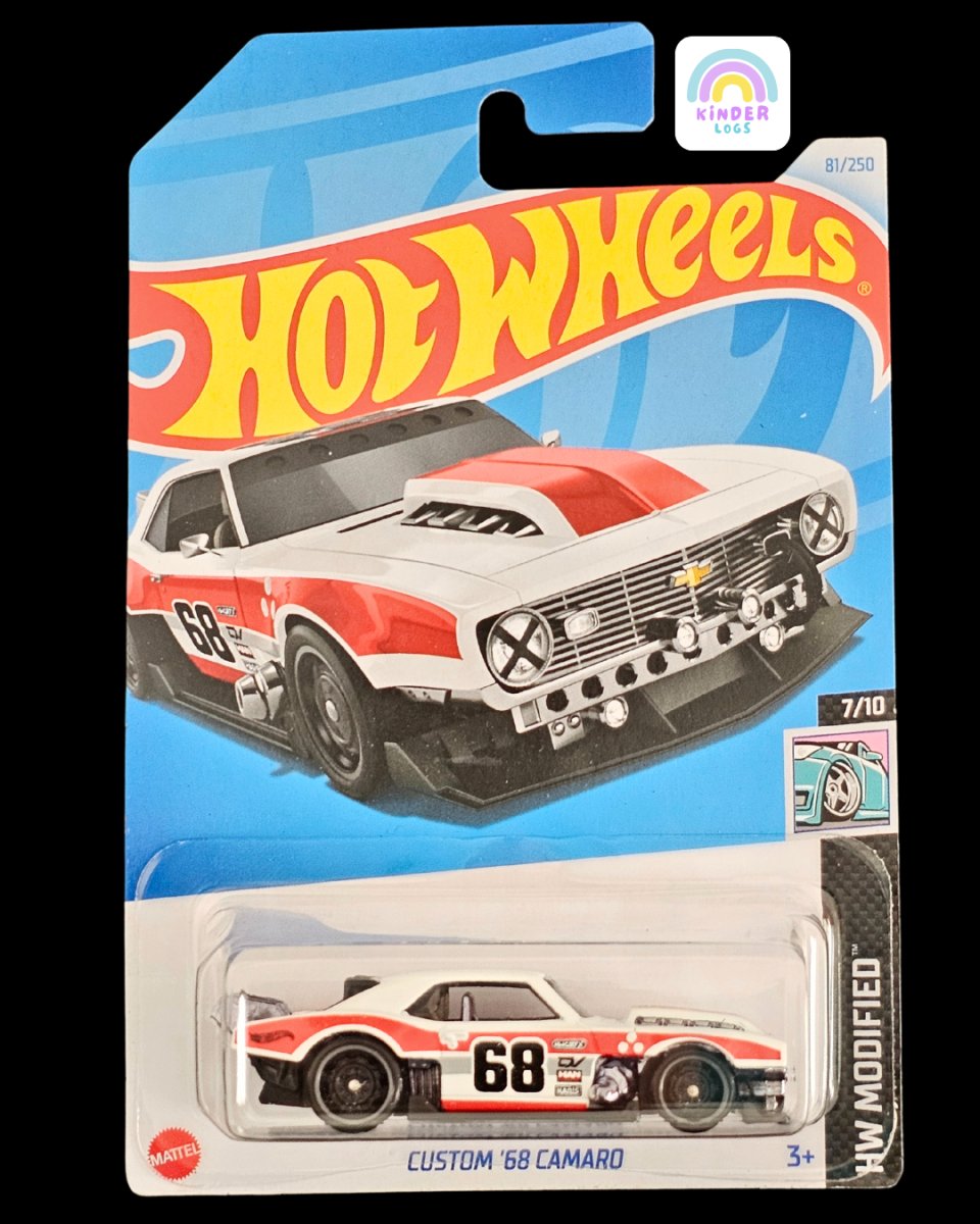 Hot Wheels Custom 1968 Chevrolet Camaro (J Case) - Kinder Logs