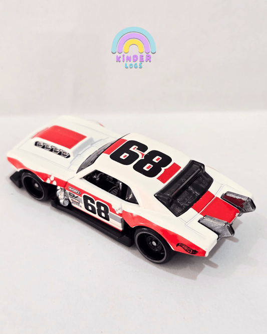 Hot Wheels Custom 1968 Chevrolet Camaro - White (Uncarded) - Kinder Logs