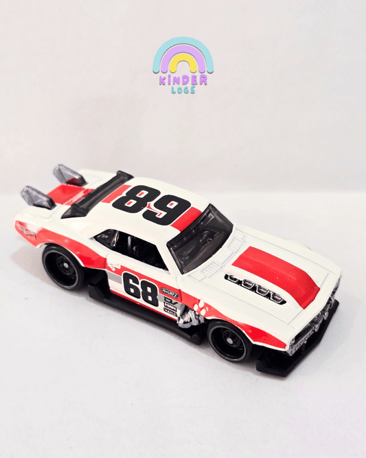 Hot Wheels Custom 1968 Chevrolet Camaro - White (Uncarded) - Kinder Logs