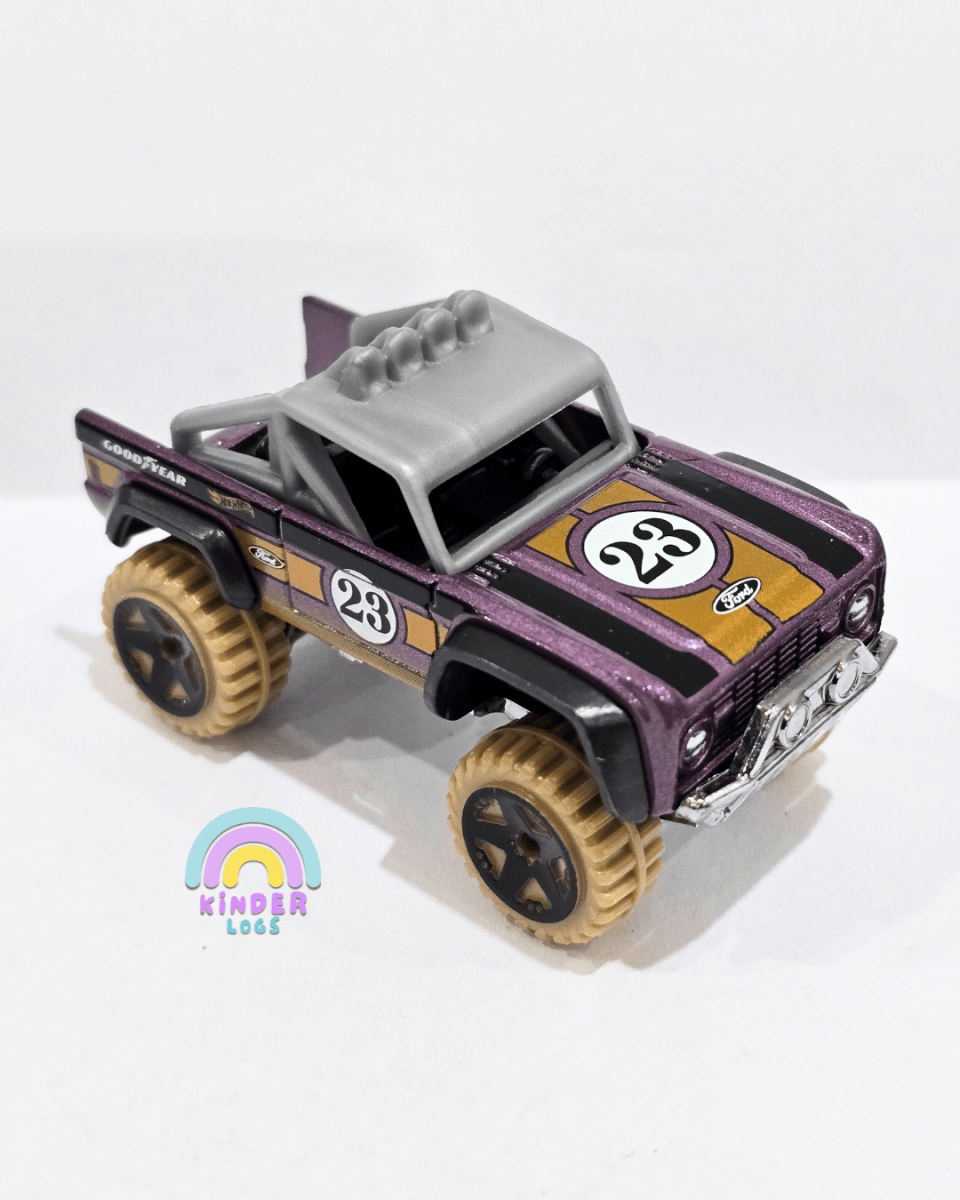 Hot Wheels Custom Ford Bronco (Uncarded) - Kinder Logs