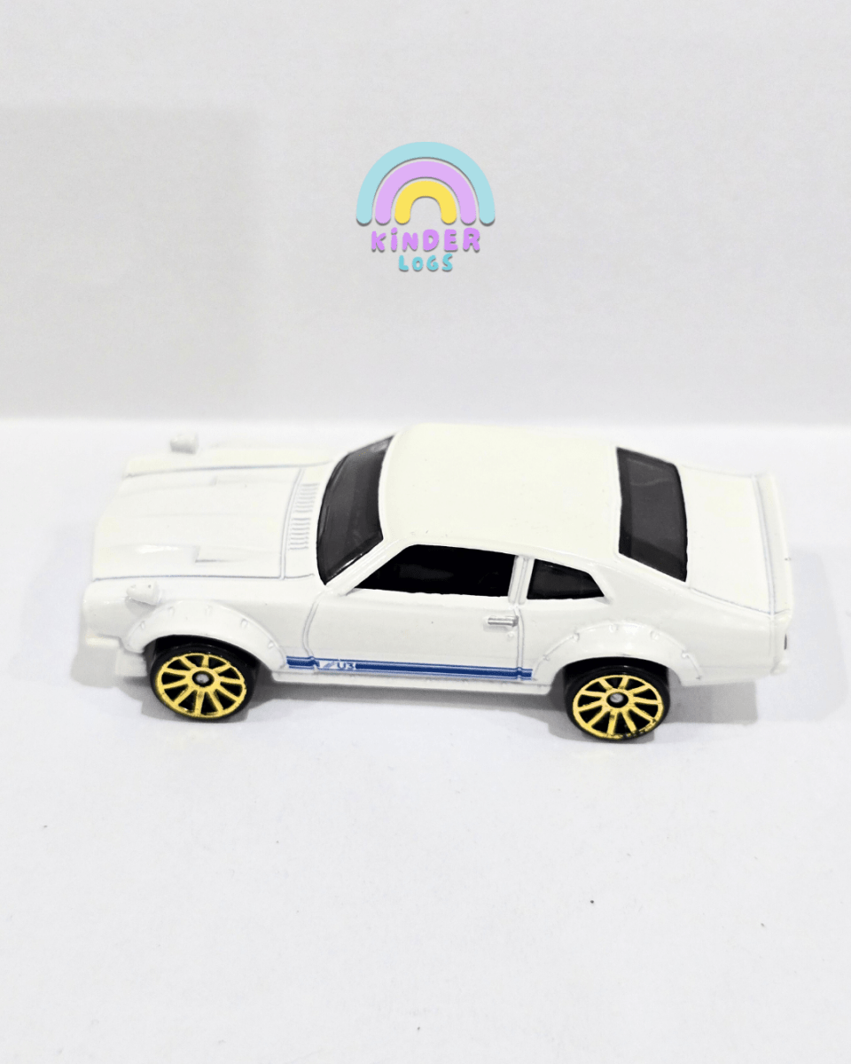 Hot Wheels Custom Ford Maverick - White (Uncarded) - Kinder Logs