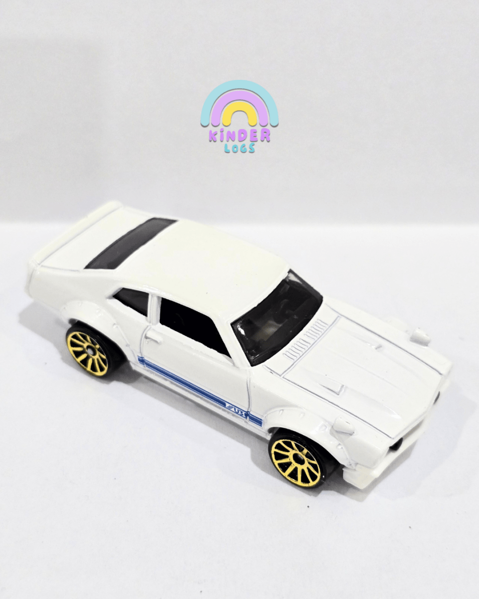 Hot Wheels Custom Ford Maverick - White (Uncarded) - Kinder Logs