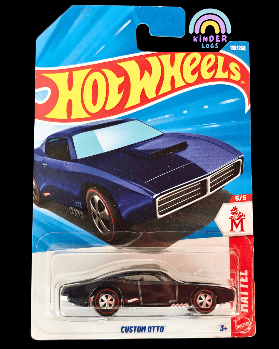 Hot Wheels Custom Otto Super Treasure Hunt (STH) - Kinder Logs India