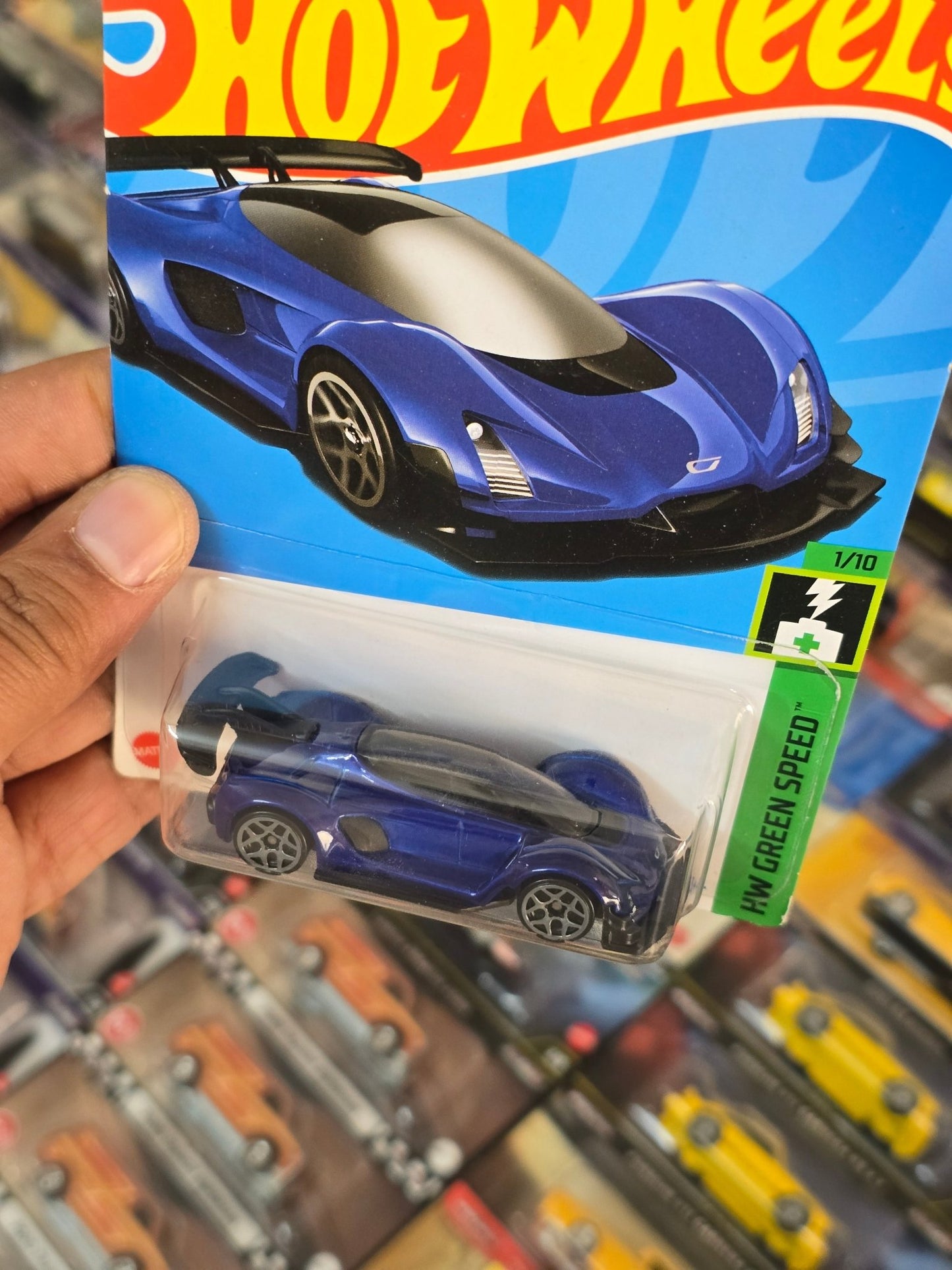 Hot Wheels CZinger 21C - HW Green Speed (Imported) - Kinder Logs