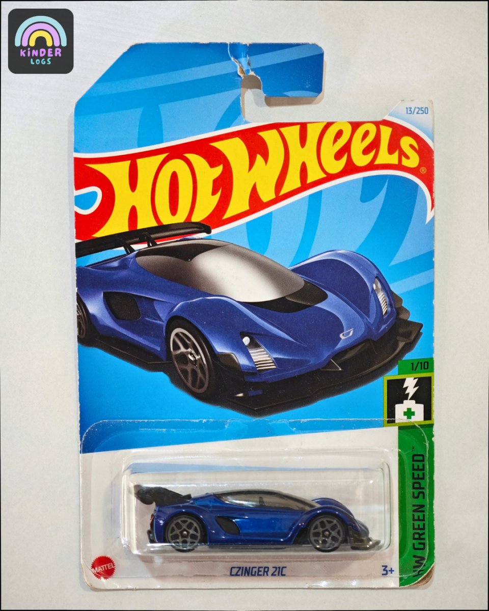 Hot Wheels CZinger 21C - HW Green Speed (Imported) - Kinder Logs