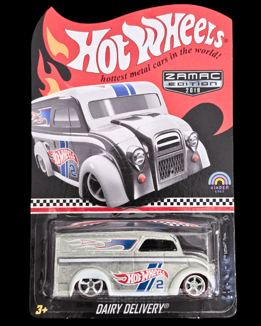 Hot Wheels Dairy Delivery - 2019 ZAMAC Collector Edition - Kinder Logs