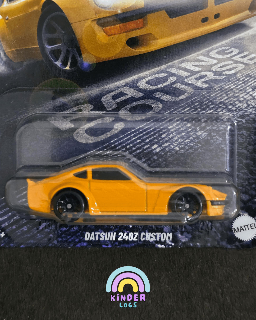 Hot Wheels Datsun 240Z Custom - Fast & Furious Racing Course (Imported) - Kinder Logs