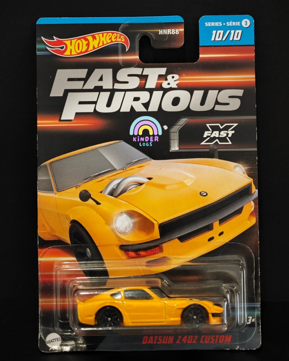 Hot Wheels Datsun 240Z Custom - Fast X (Series 3) - Kinder Logs
