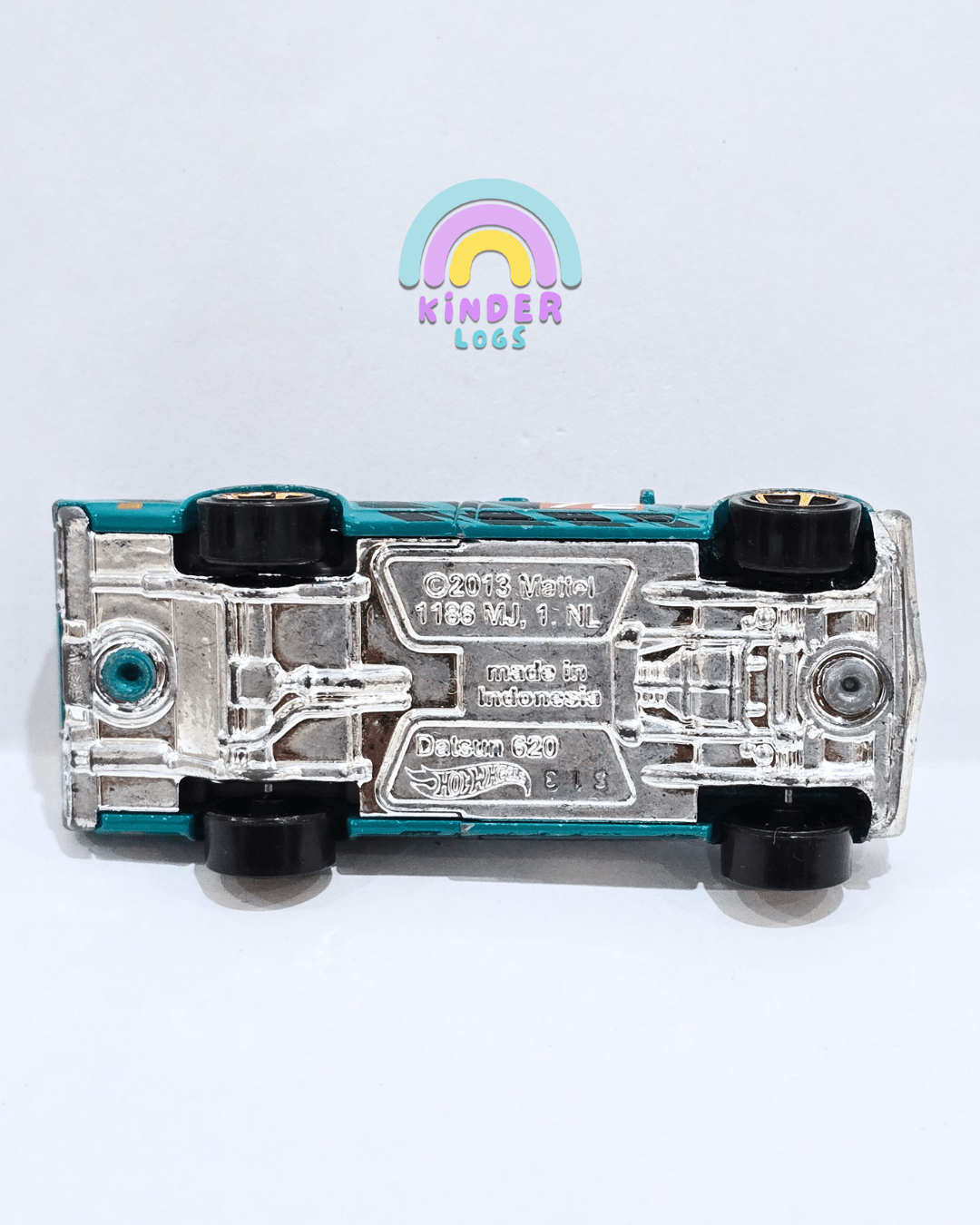 Hot Wheels Datsun 620 - Teal (Used Car) - Kinder Logs
