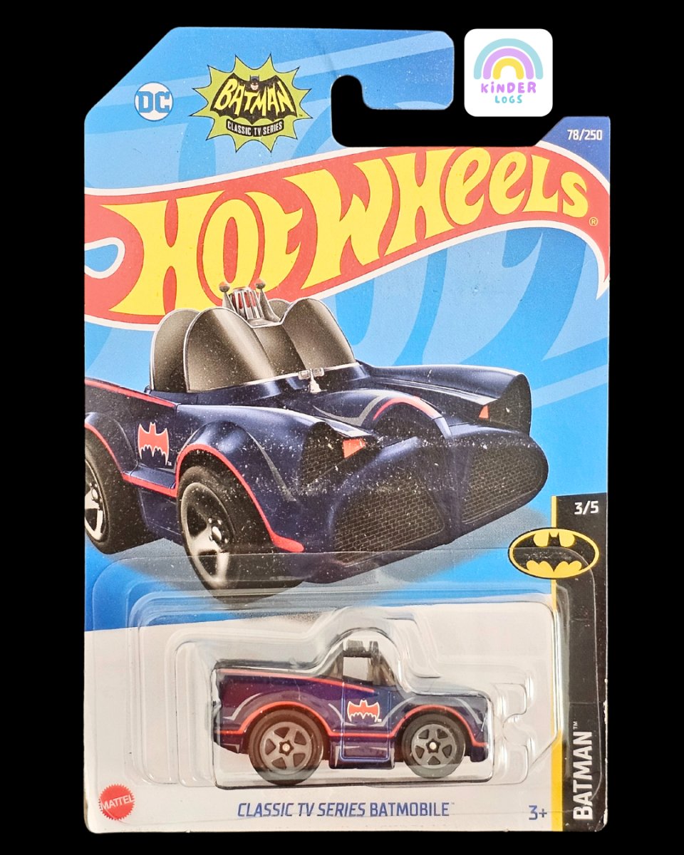 Hot Wheels Dc Batman Classic Tv Series Batmobile - Tooned Car - Buy In 