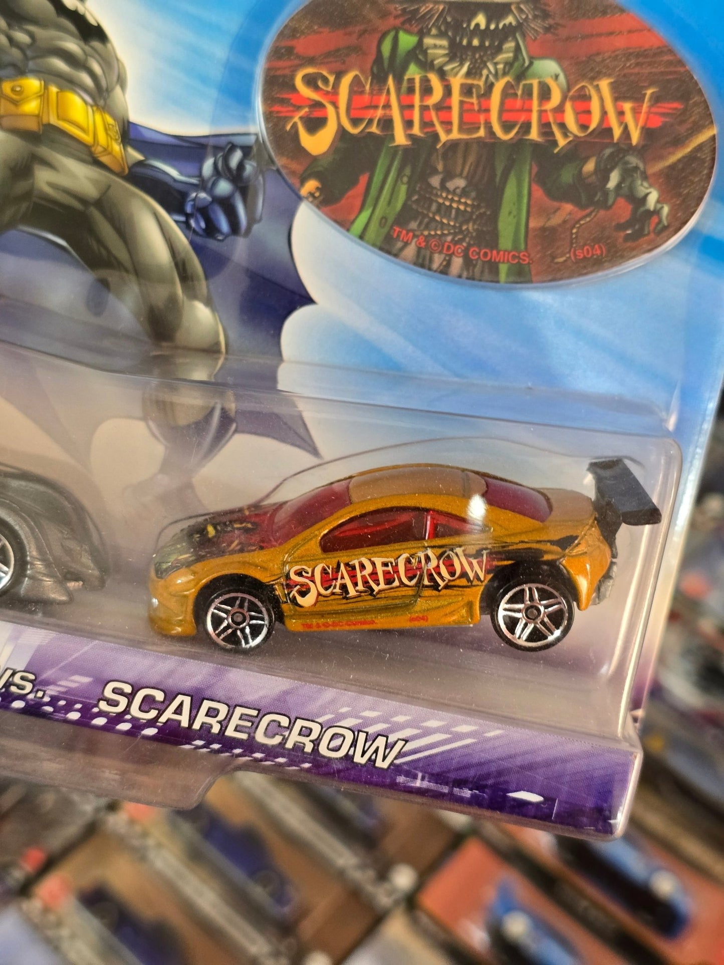 Hot Wheels DC Batman vs Scarecrow - Kinder Logs