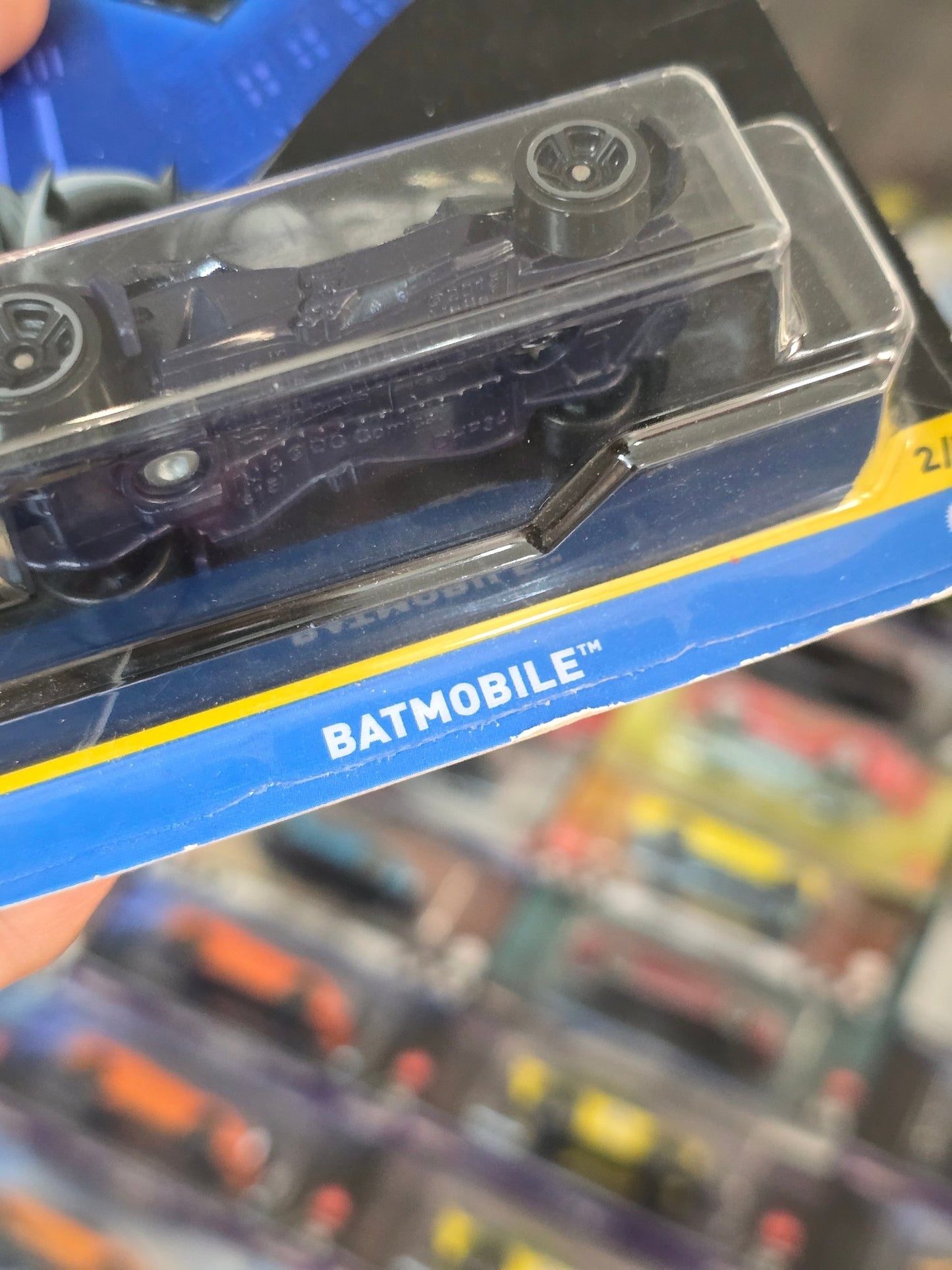 Hot Wheels DC Batmobile - Superman Batman Series (Imported) - Kinder Logs